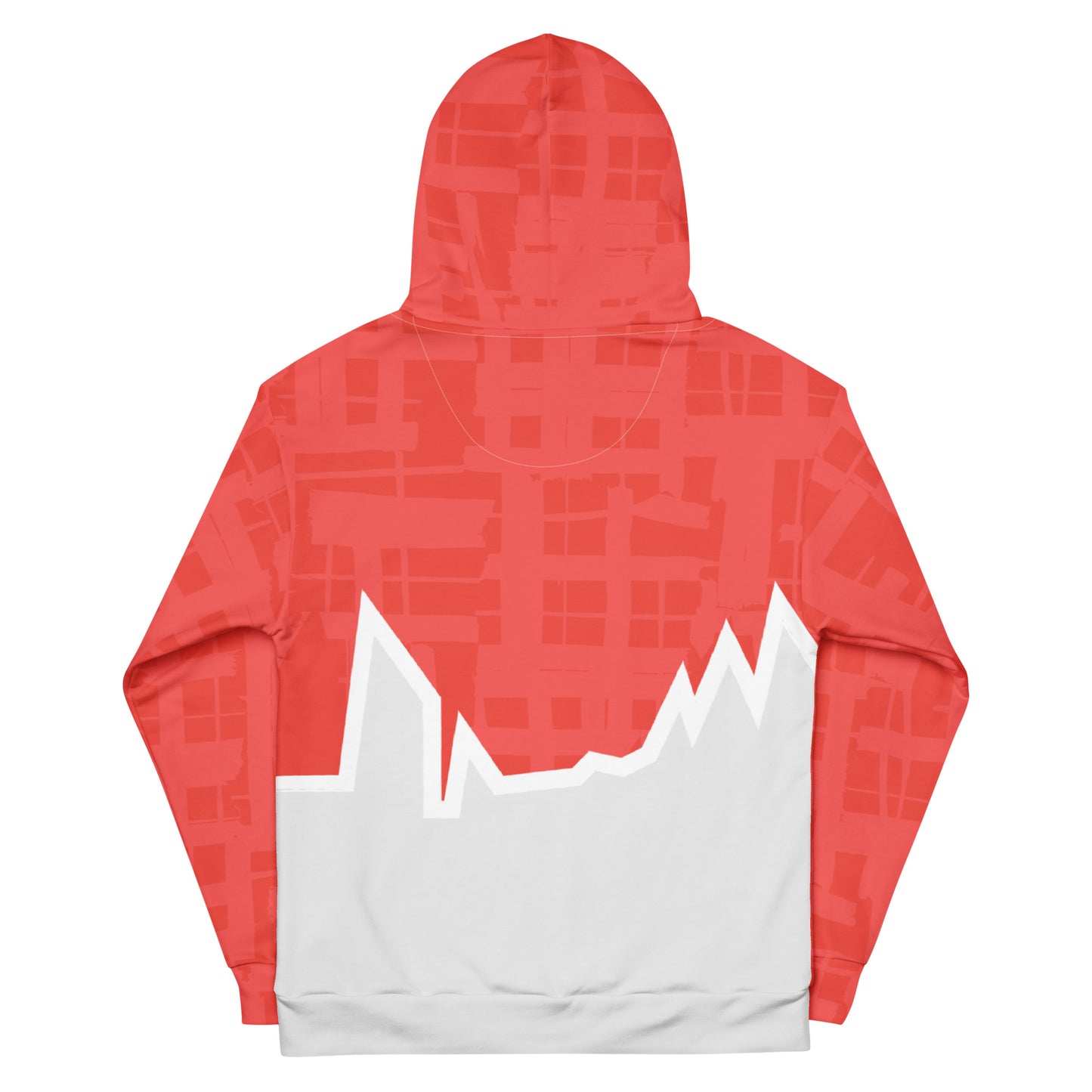 Walter [Hairkut] all-over-print unisex hoodie, back